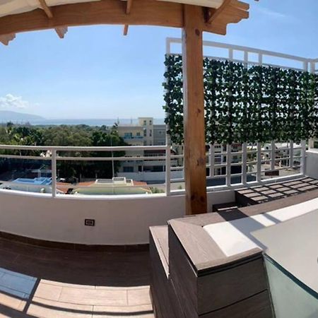 Apart. bbq, jacuzzi y vista al mar, 4Hb/AC. Apartman Barahona Kültér fotó